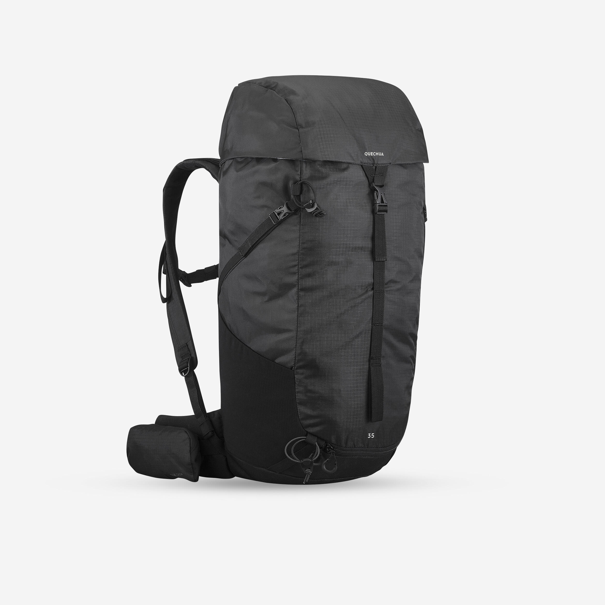 35 L Hiking Backpack - MH 100 Black