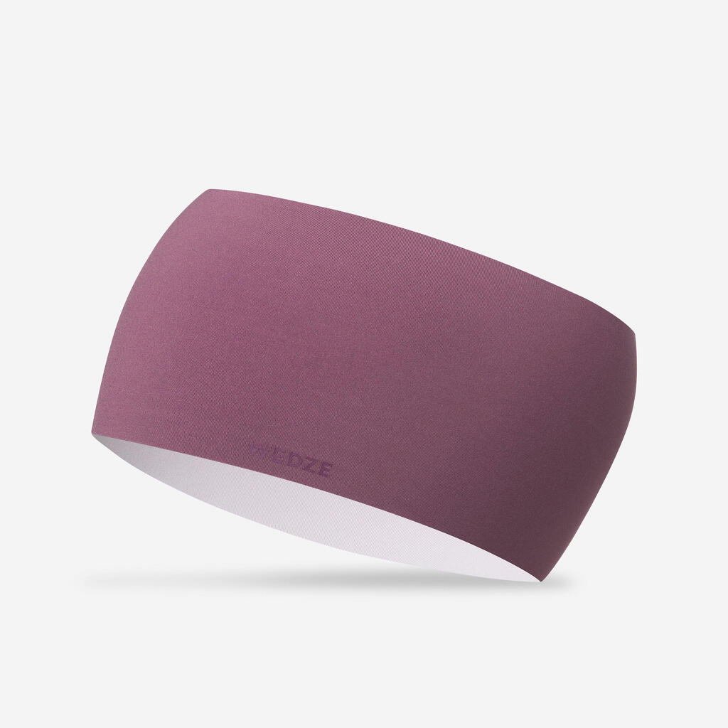 Adults' Cross-Country Skiing Lightweight Headband XCS 900 - Lilac