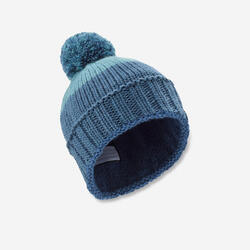 BONNET DE SKI MADE IN FRANCE ENFANT - GRAND NORD - BLEU GRIS
