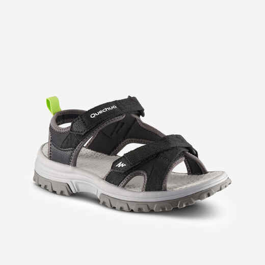 
      SANDALIAS DE SENDERISMO MH120 TW NEGRO- NIÑOS - 28 A 39 
  