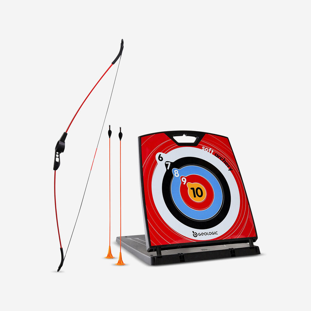 КОМПЛЕКТ ЗА СТРЕЛБА С ЛЪК SOFT ARCHERY 100