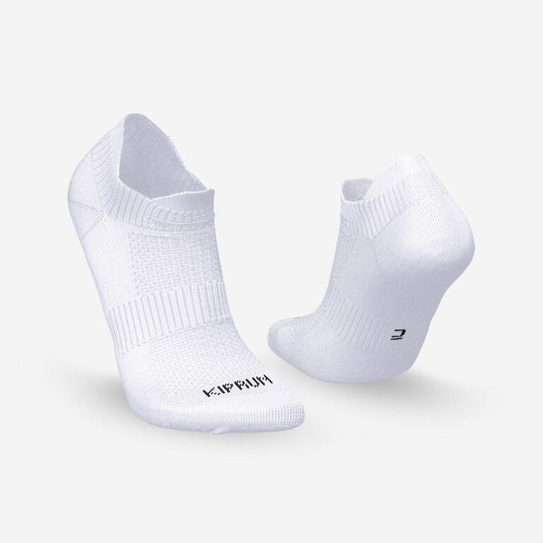 Running Socks Run500 Invisible - Pack of 2 - White