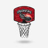 Kids'/Adult Mini Basketball Hoop SK100 Dunkers - Red/Silver
