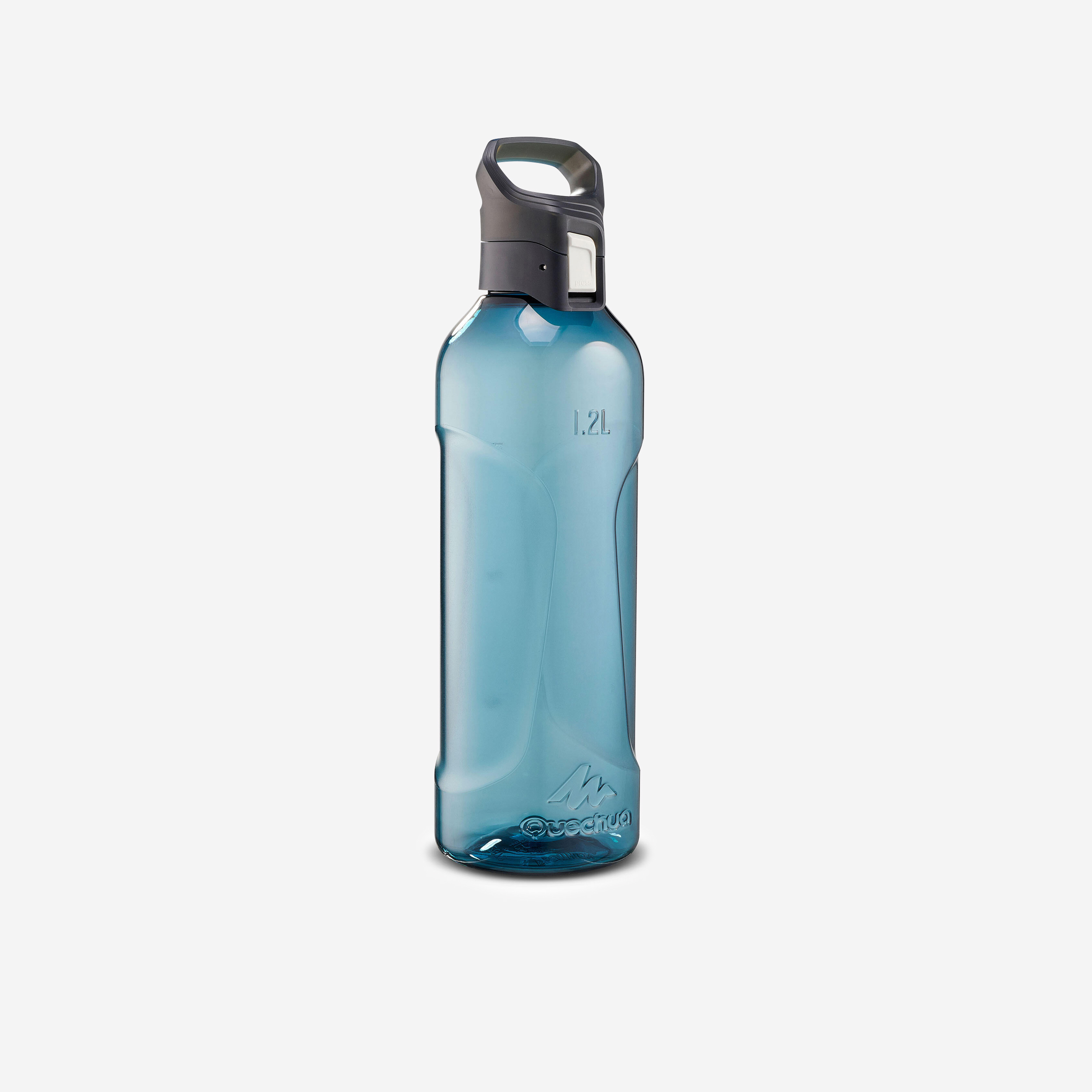 Gourde rando mh500 bouchon ouverture rapide 1,2 litre plastique (ecozen®) bleu - Randonnée - Trek - Quechua- Clubs - Entreprises - Collectivités - Associations
