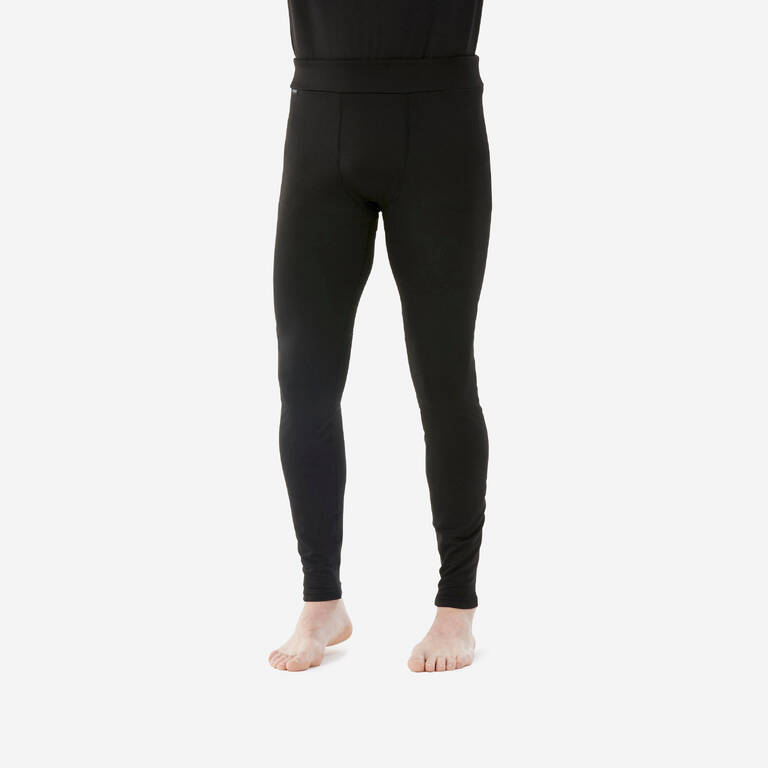 Celana Baselayer Ski Pria BL 500 - Hitam