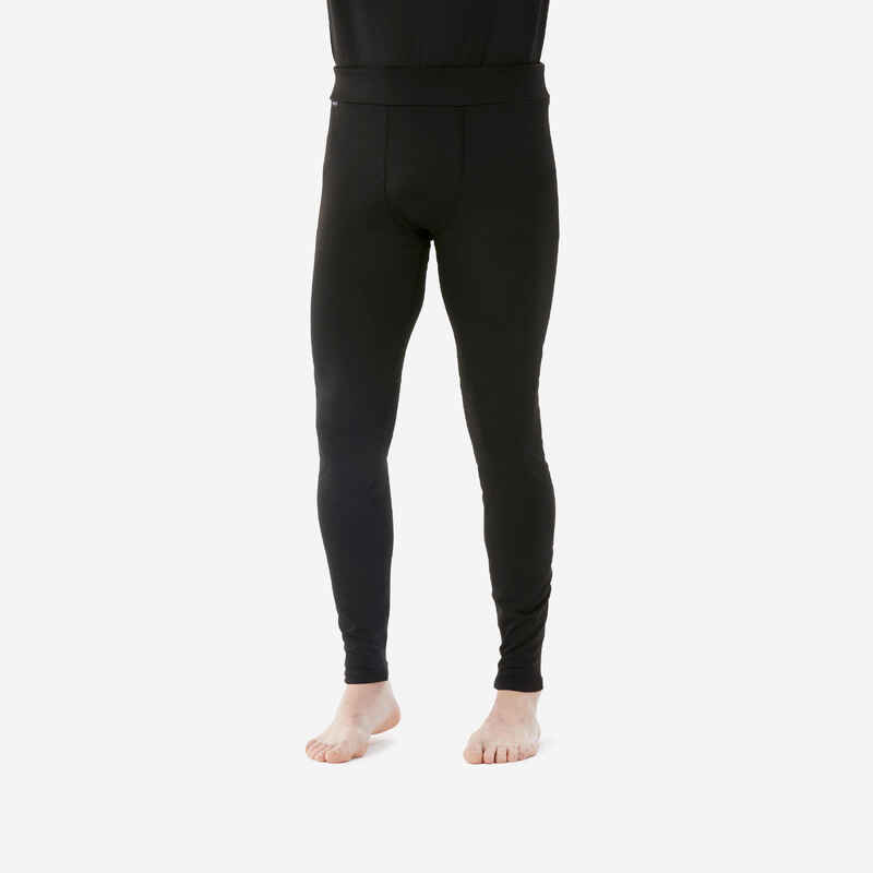 Men’s Ski Base Layer Bottoms - BL 500 - Black