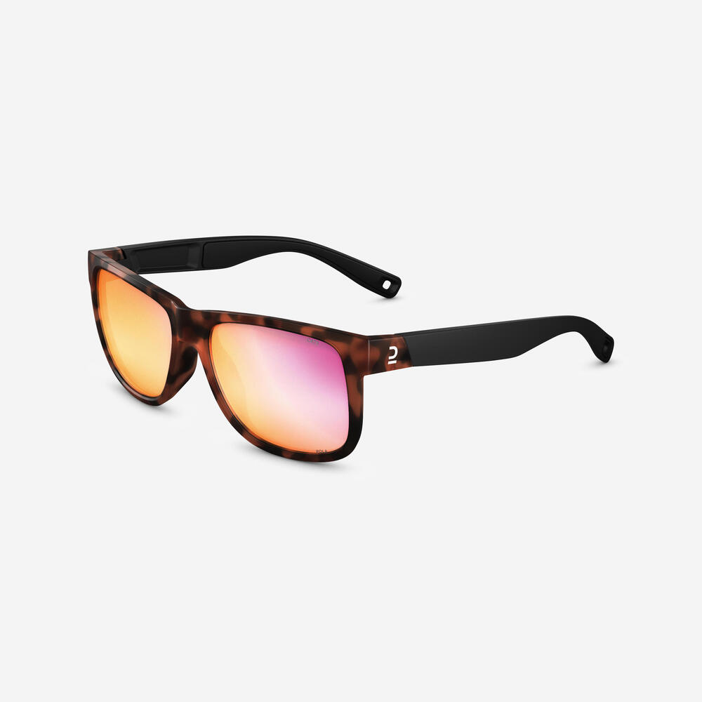 SONNENBRILLE SPORTBRILLE - DAMEN/HERREN - MH140 - HAVANA/GRAU -  KATEGORIE 3 