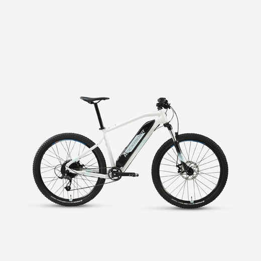 
      27.5" Hardtail Electric Mountain Bike E-ST100 - White
  