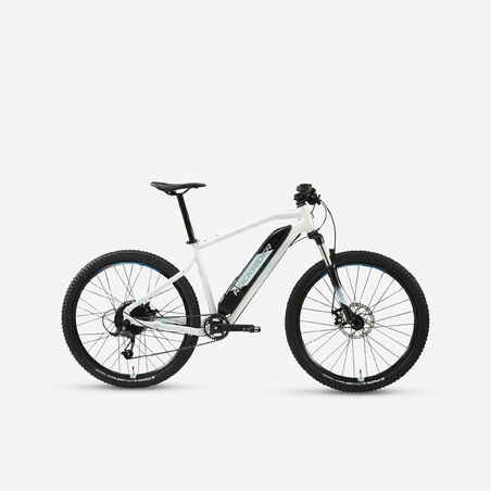 27.5" Hardtail Electric Mountain Bike E-ST100 - White