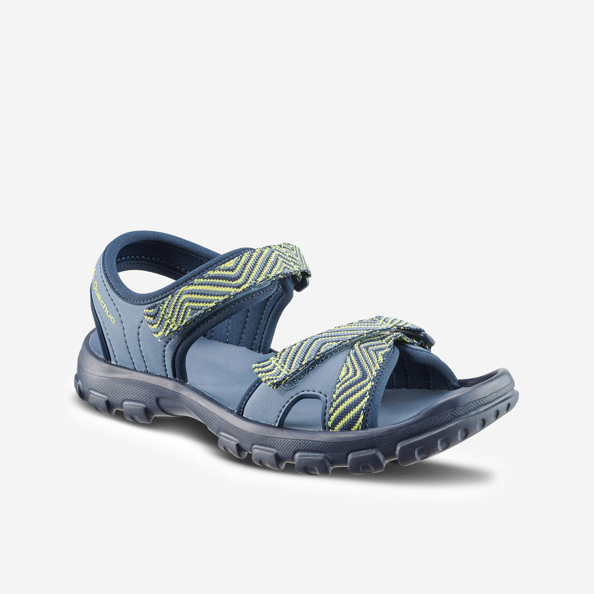 Blue and yellow MH100 TW children's hiking sandals - 32 AU 37