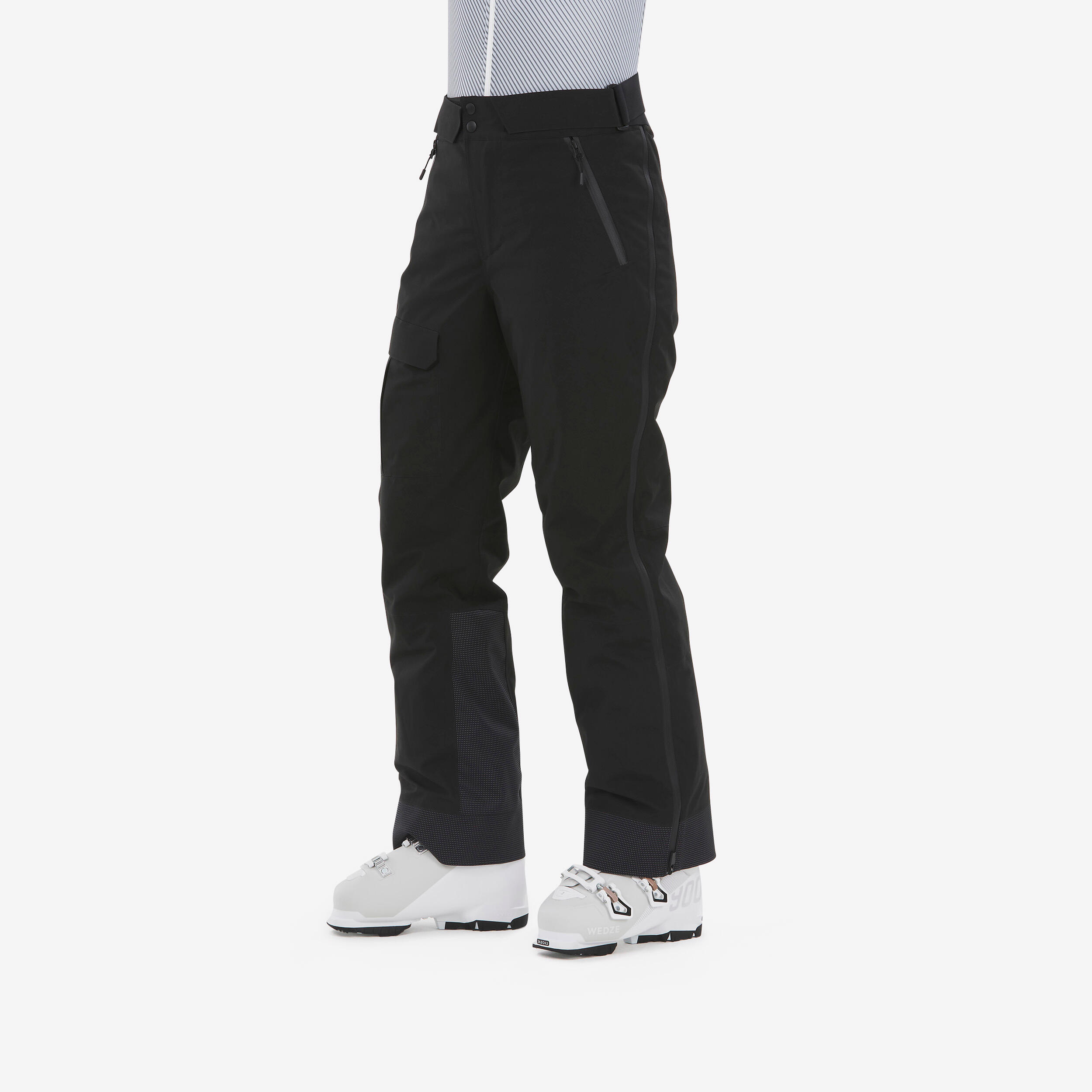 WEDZE Skihose Erwachsene abnehmbar Wettkampf – 980 schwarz | 03583784272247 WEDZE Skihose Erwachsene abnehmbar Wettkampf – 980 schwarz | 03583784272247