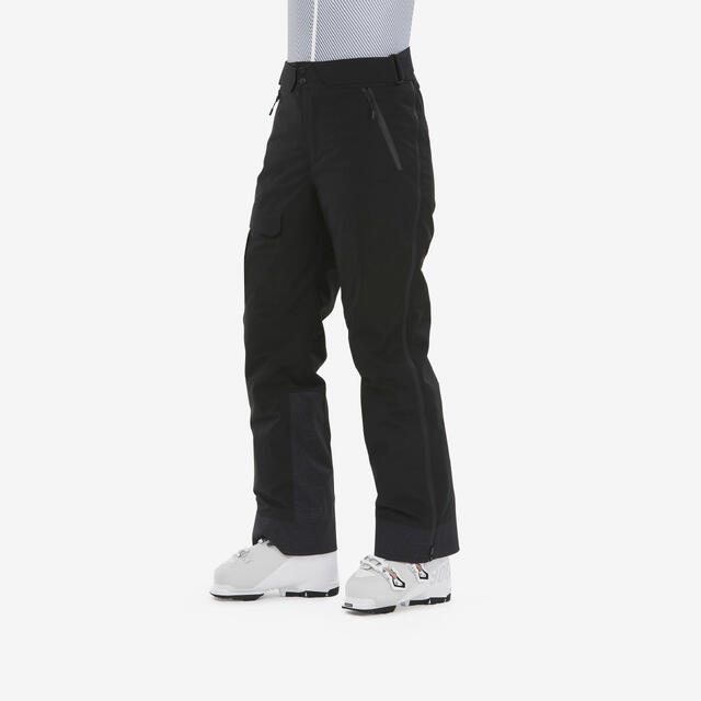Skihose Erwachsene abnehmbar Wettkampf - 980 schwarz 