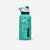 Gourde randonnée 900 bouchon instantané pipette 0,6 litre aluminium - Turquoise