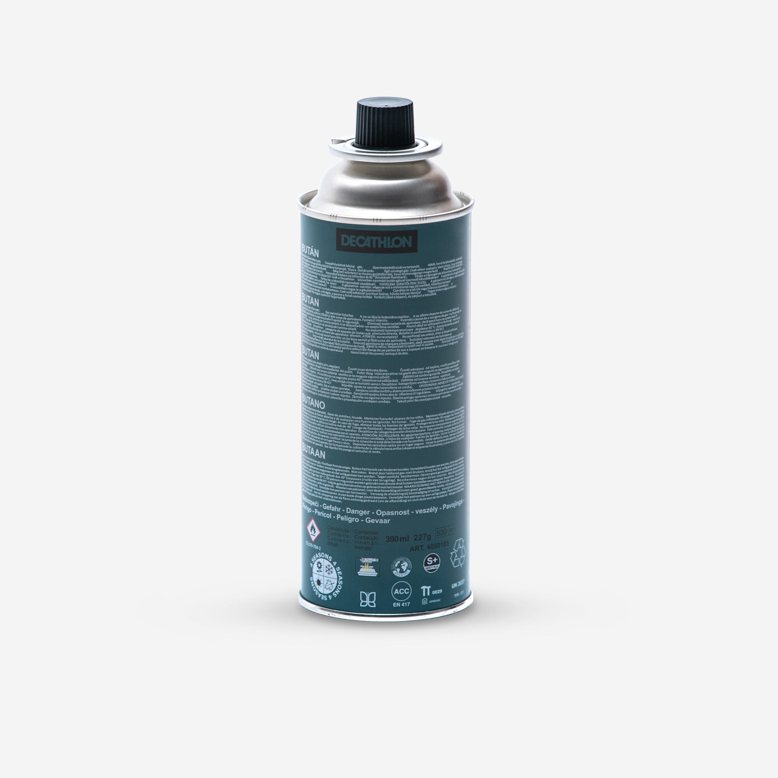 QUECHUA Gaskartusche Butan 220 g für Campingkocher
