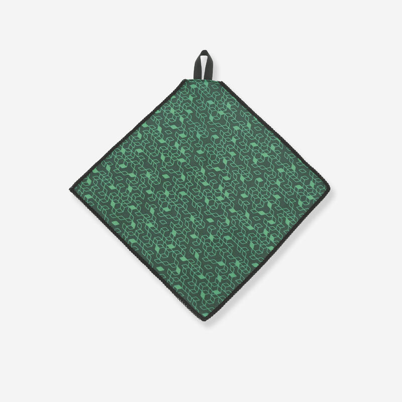 Mikroszálas szemüvegtörlő kendő, CLEAN 100 kék, fekete, fehér