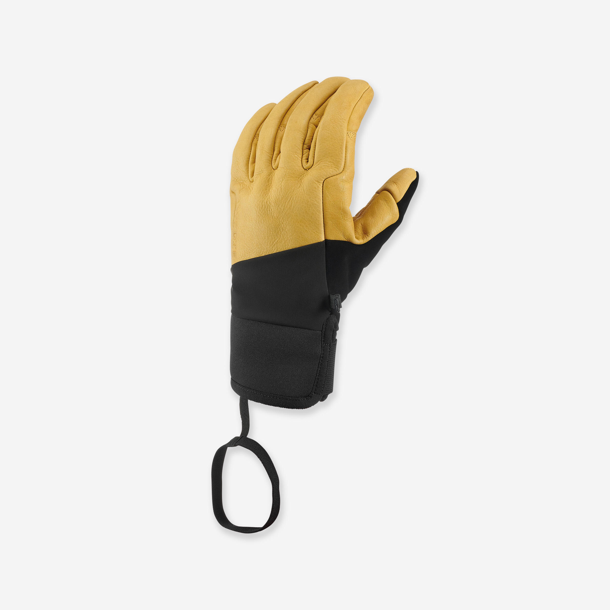 Image of Warm Ski Gloves - 550 Warm Yellow/Black
