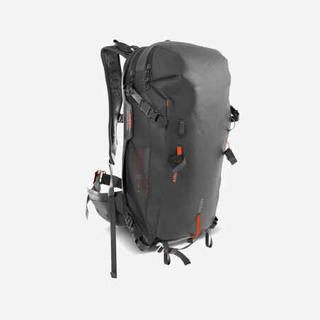 Kuprinė „Airbag Freeride“ (balionėlis nepridedamas), 30 l, juoda 