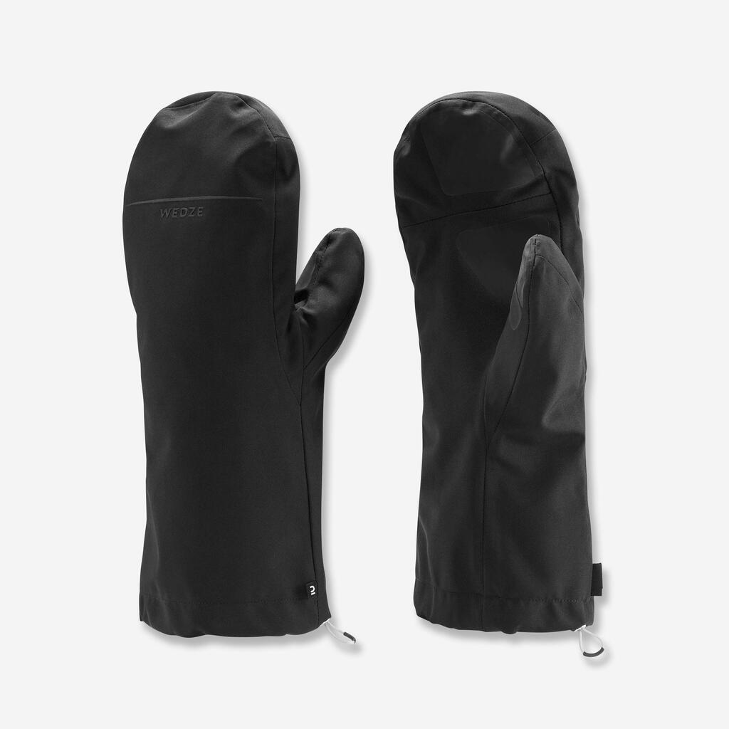 ADULT SKIING OVER-GLOVES – BLACK