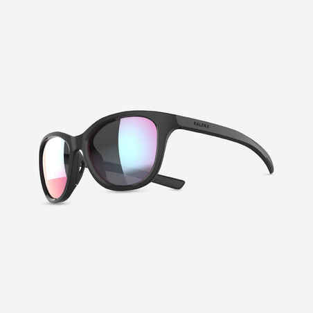 3 kategorijos bėgimo akiniai suaugusiems „Runstyle 2“, rožiniai, juodi, mėlyni
