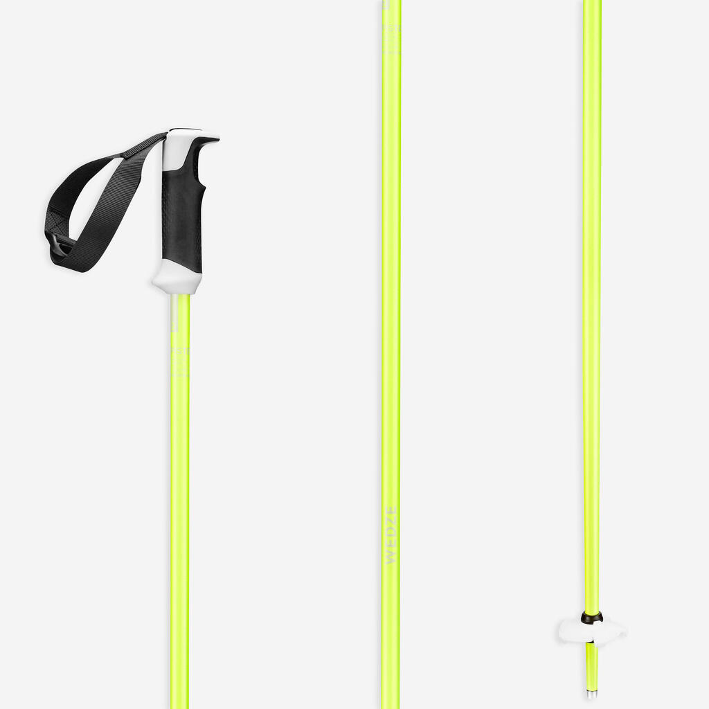 DOWNHILL SKI POLES - BOOST 500 SAFETY - NEON PINK