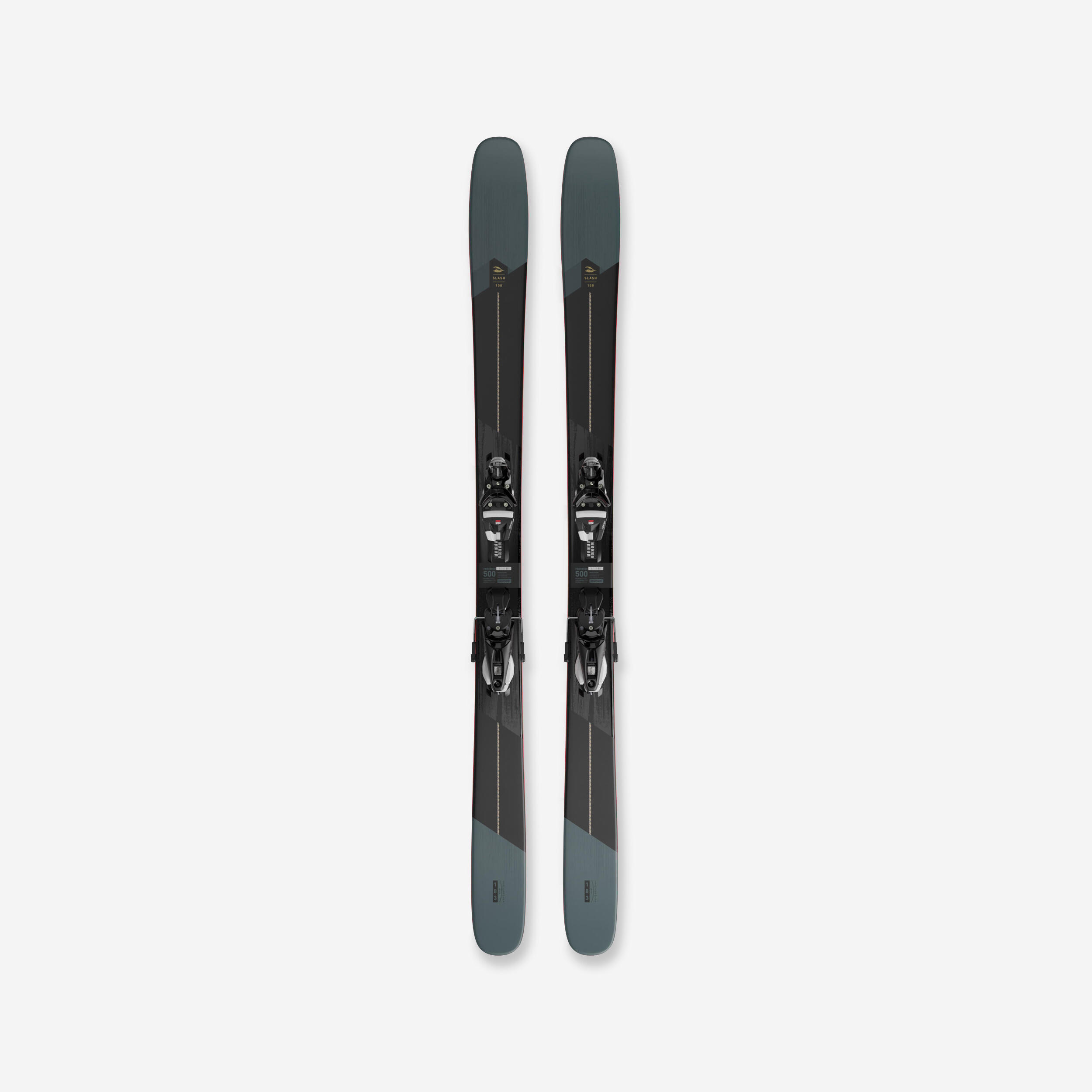 Skis hors-piste + fixations – Slash 100 - WEDZE