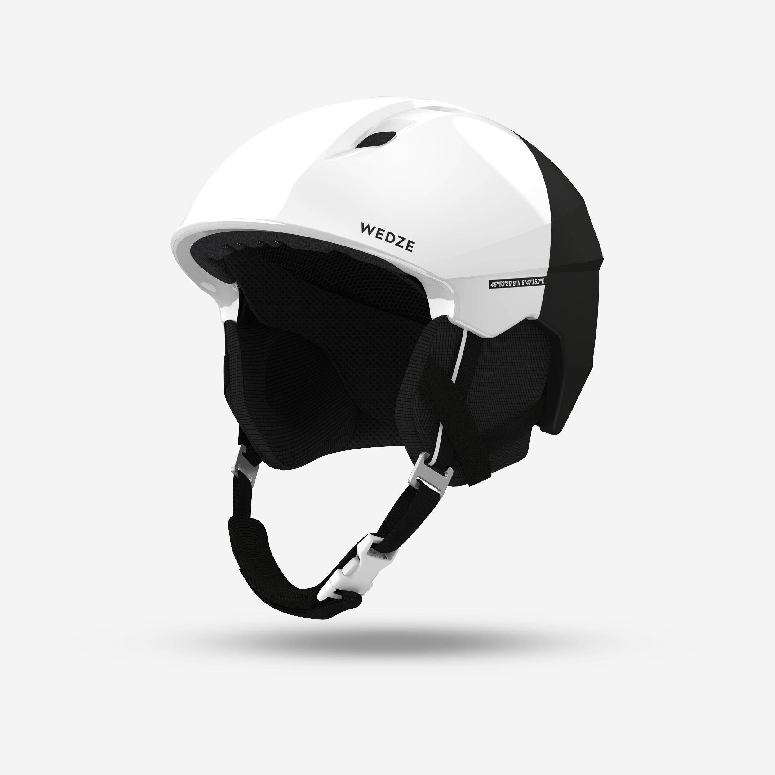 Adult Ski Helmet - PST 580 - Black and white -  1