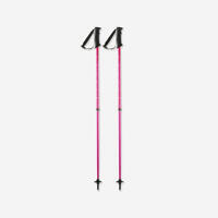 Roze dečji skijaški štapovi PUSH PIN