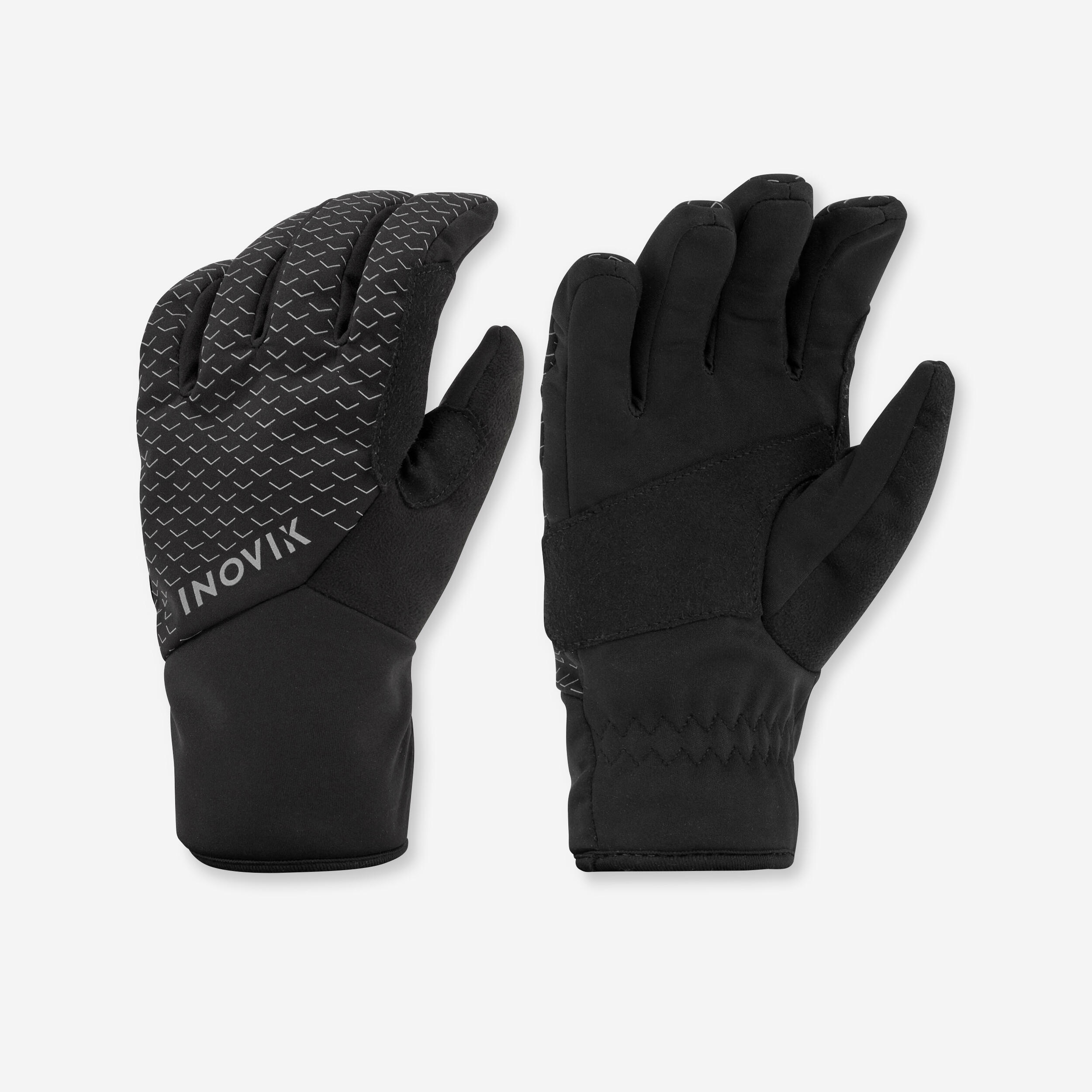 Kids' Cross-Country Ski Warm Gloves XC S 100 - Black 1/7