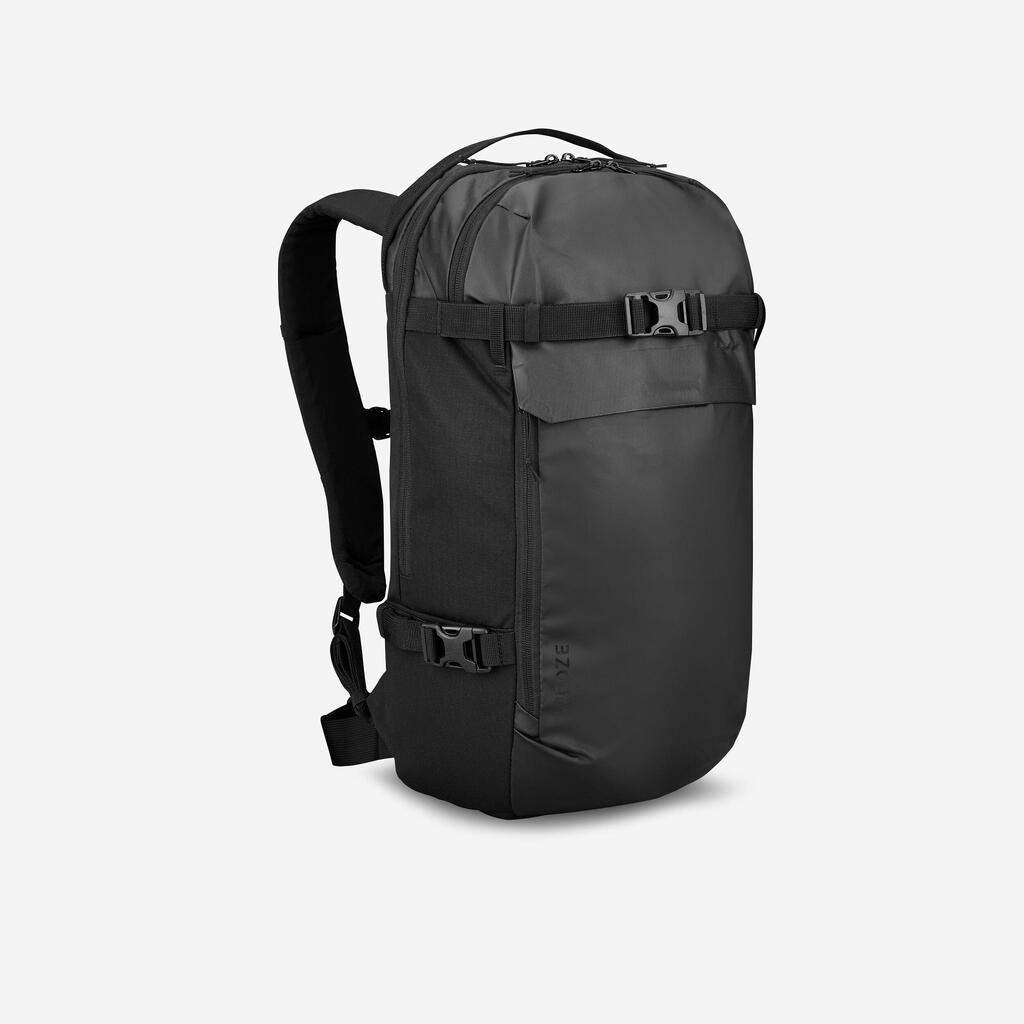 Freeride & Mountain Bike Backpack - FR/AM 100 23 L -  White Black