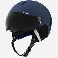 ADULT SKI HELMET VISOR - PST 150 - BLUE WITH BLACK VISOR