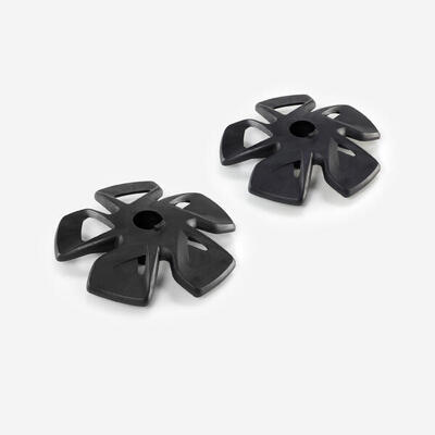 Rotella larga per bastoncino da sci neve fresca SIMOND arancione