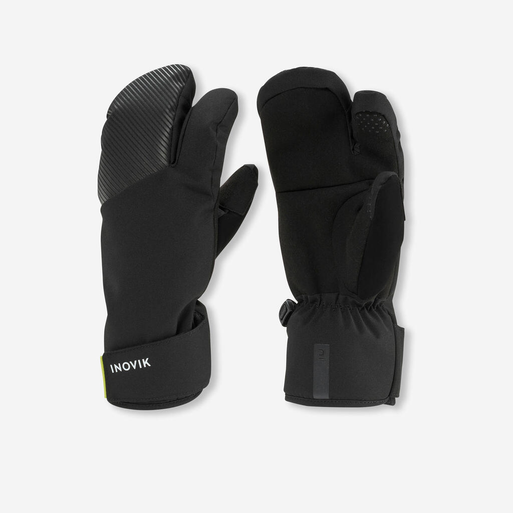 Detské hrejivé rukavice na bežecké lyžovanie XC S 500