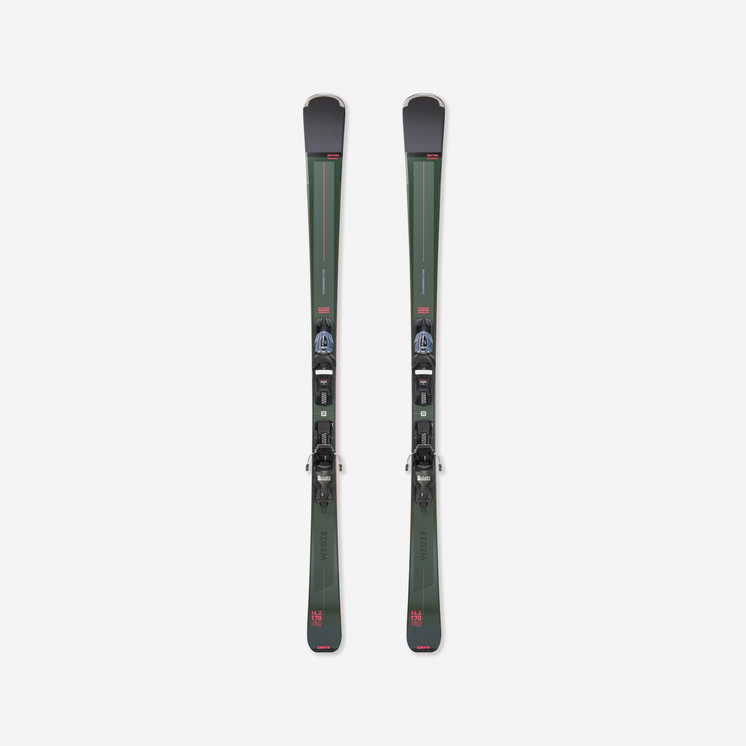 Men’s Downhill Skis with Bindings - Boost 580 - WEDZE