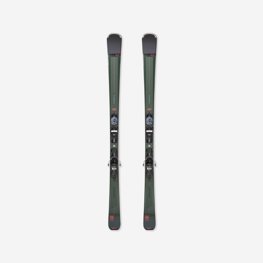 SKI ALPIN HOMME AVEC FIXATIONS - BOOST 580 - KAKI ROSE