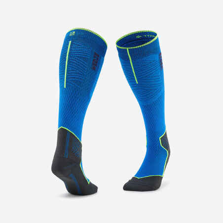 Modre smučarske nogavice 900 za odrasle