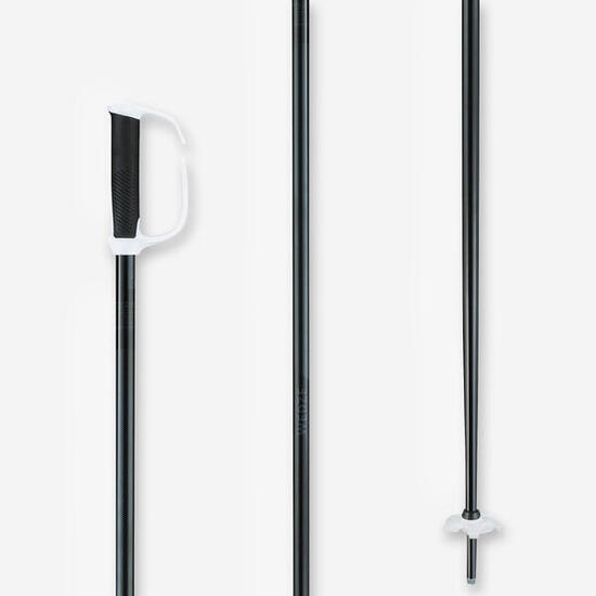 Bastoncini sci adulto 100 SAFETY neri