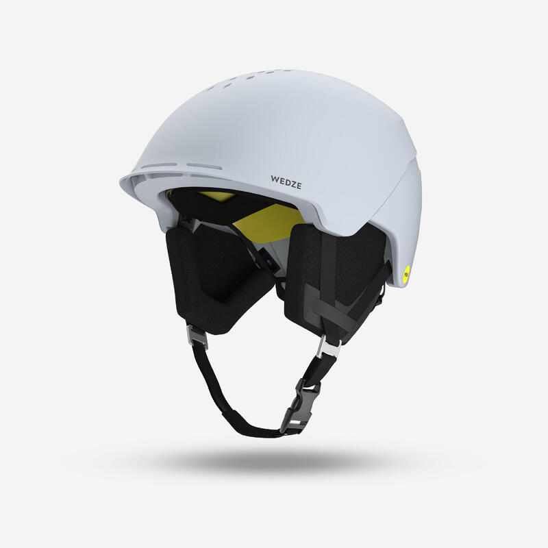 Casco Esquí Freeride y Snowboard Wedze Adulto FR900  Gris Tecnología Mips