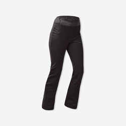 Γυναικείο παντελόνι σκι 500 Slim - Μαύρο