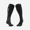Adult Ski and Snowboard Socks 100 Plus - Black and Grey