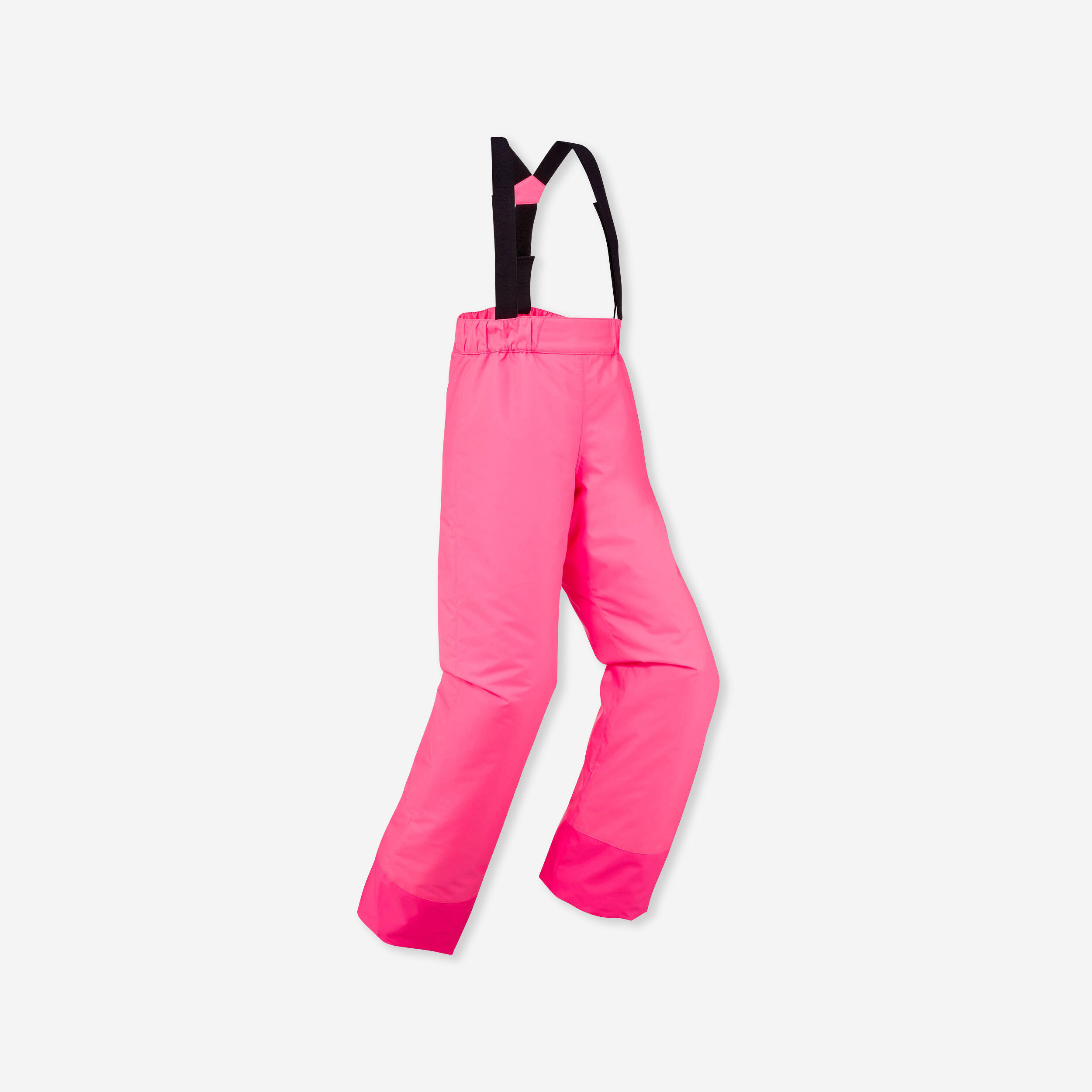 pantalon de ski enfant chaud et impermeable - 100 rose fluo - wedze
