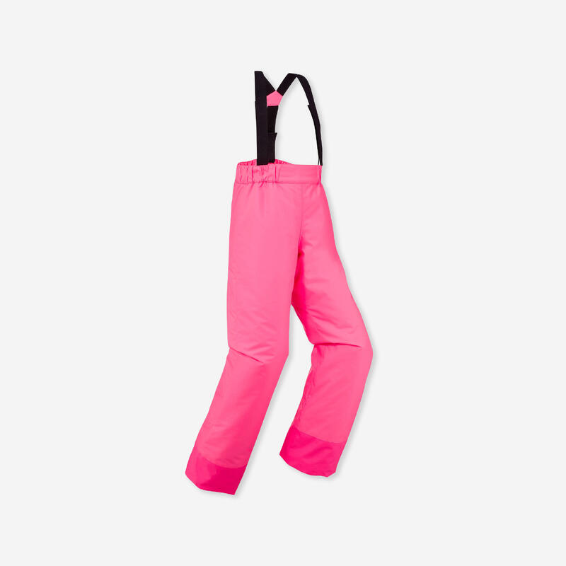 Dětské lyžařské kalhoty - 100 růžové