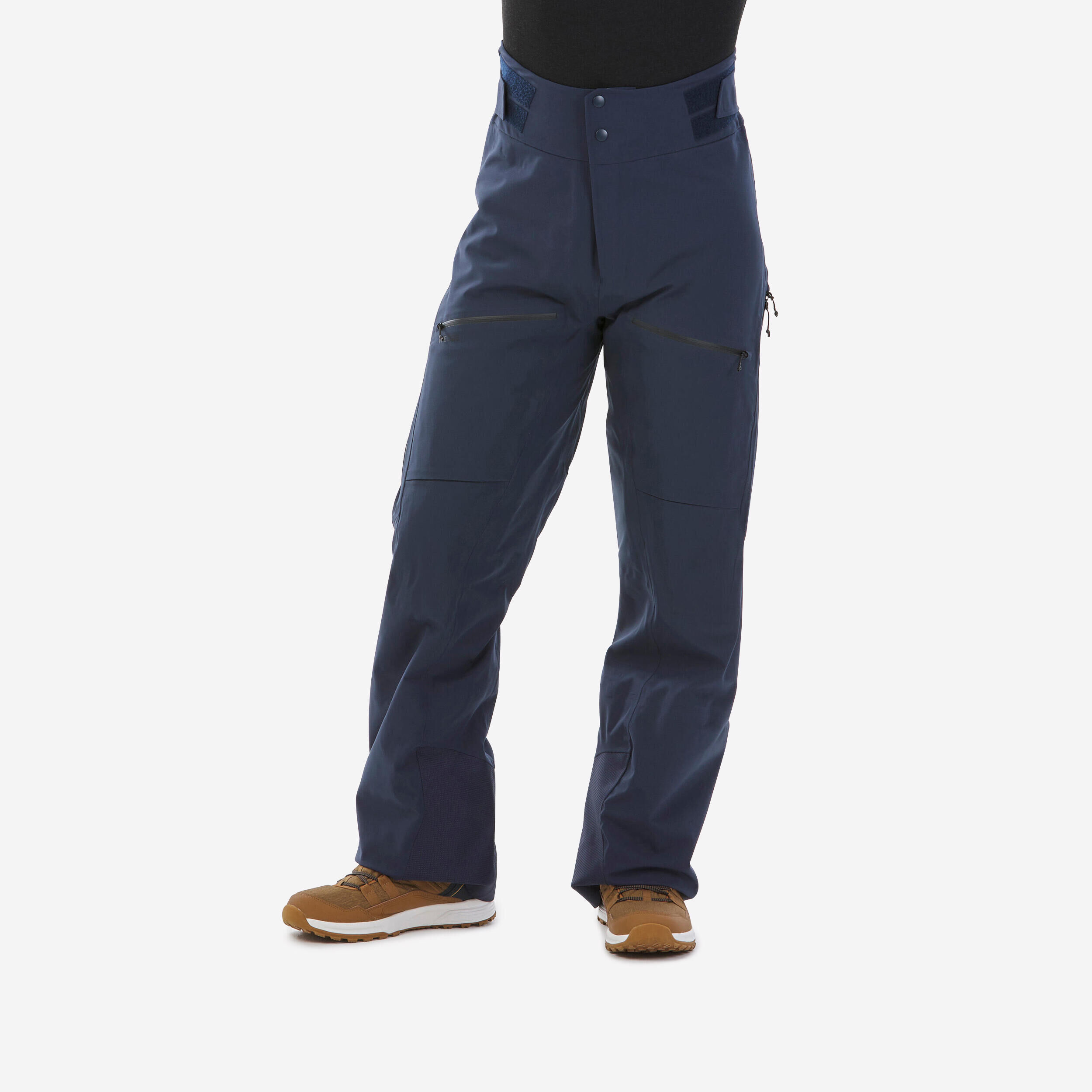 WEDZE MEN’S SKI TROUSERS FR500 - NAVY BLUE