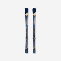 SKI ALPIN HOMME AVEC FIXATIONS - CROSS 950+ - BLEU