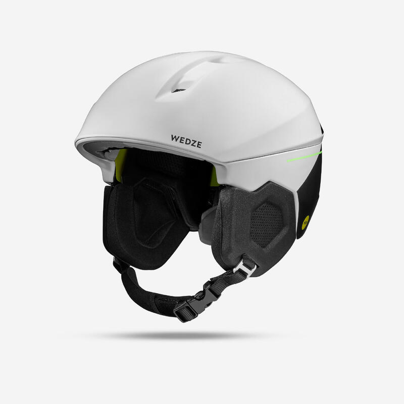 Capacete de ski adulto - PST 900 Mips branco e preto