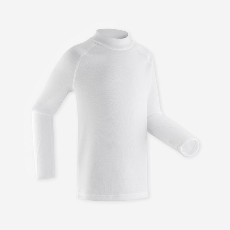 Sous-vêtement thermique de ski enfant - BL100 haut gris