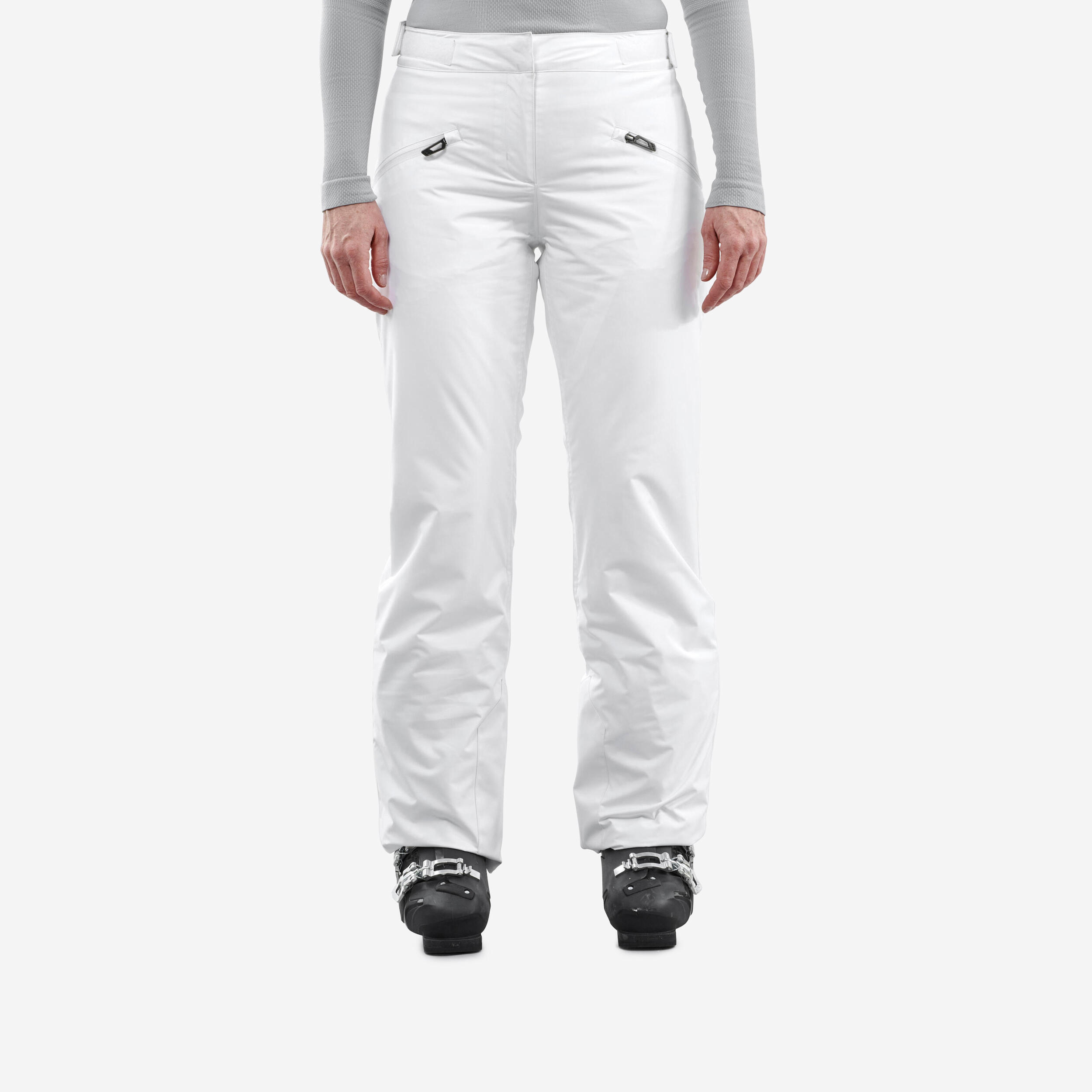 Pantalon d'hiver femme – ski 180 blanc - Blanc glacier - Wedze