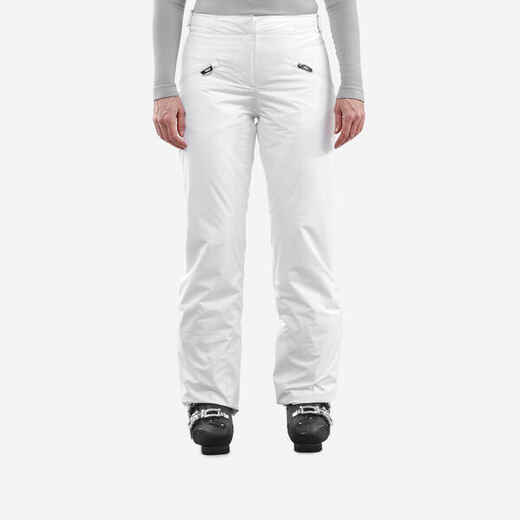 
      Moteriškos šiltos slidinėjimo kelnės „180“, baltos
  