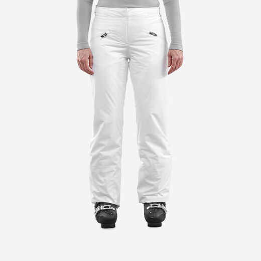 
      Skihose Damen Piste warm - 180 weiss 
  