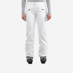 PANTALON DE SKI CHAUD FEMME - 180 BLANC