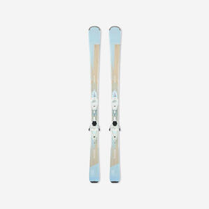 Esquís de pista con fijaciones Mujer Wedze Boost 500